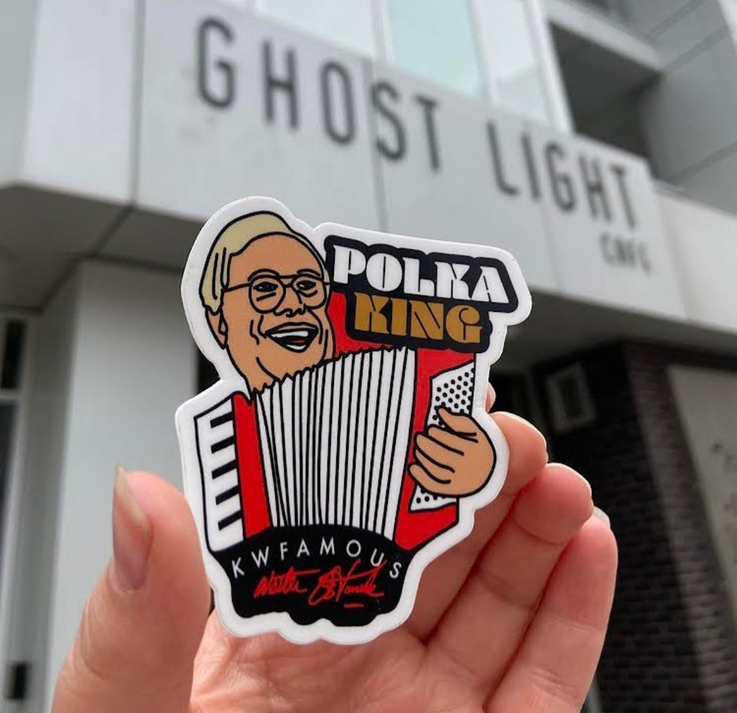 Polka King Sticker