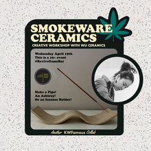 Load image into Gallery viewer, Smokeware Ceramics Workshop