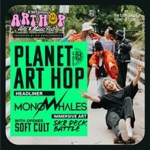 Load image into Gallery viewer, Planet Art Hop featuring Monowhales